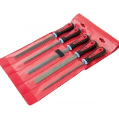 Jeu de 5 limes bi-matière mi-douce - 200 mm 8" MOB