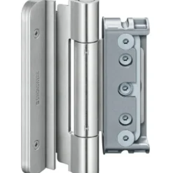Jeu de 3 paumelles réglables menuiserie bois BAKA Protect 4030 3D FD MSTS SIMONSWERK