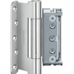 Jeu de 3 paumelles réglables menuiserie bois BAKA Protect 4020 3D MSTS SIMONSWERK