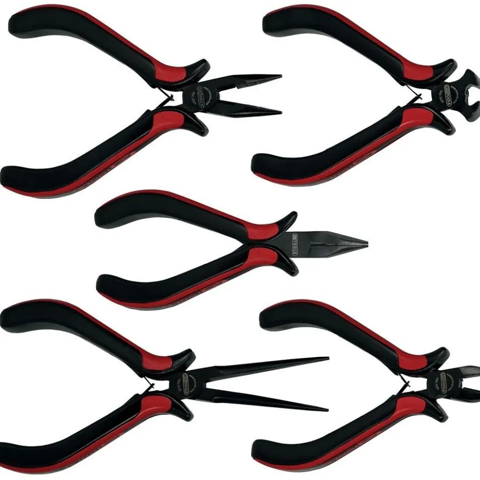Jeu de 5 pinces électroniques KS TOOLS