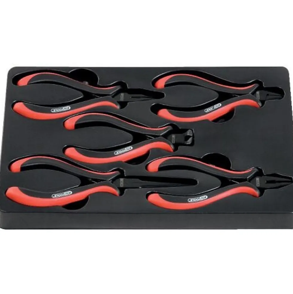 Jeu de 5 pinces électroniques KS TOOLS