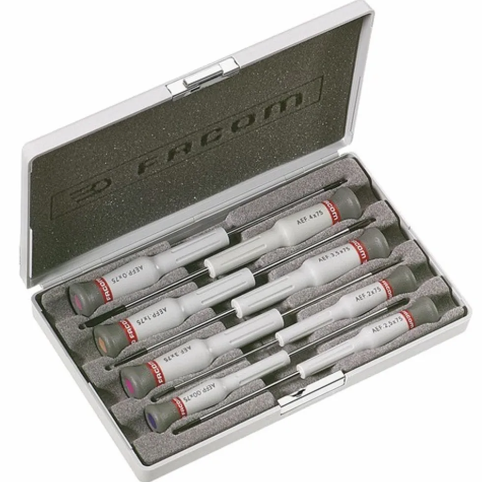 Jeu de 8 tournevis de précision MicroTech AEF.J3 FACOM