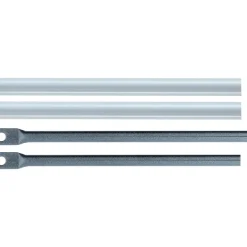 Jeu de 2 tringles, capots, obturateur et gâche pour antipanique IDEA non coupe-feu 2400 mm ISEO CITY