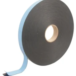 Joint adhésif double face noir pour fenêtre - rouleau de 66 m KISO