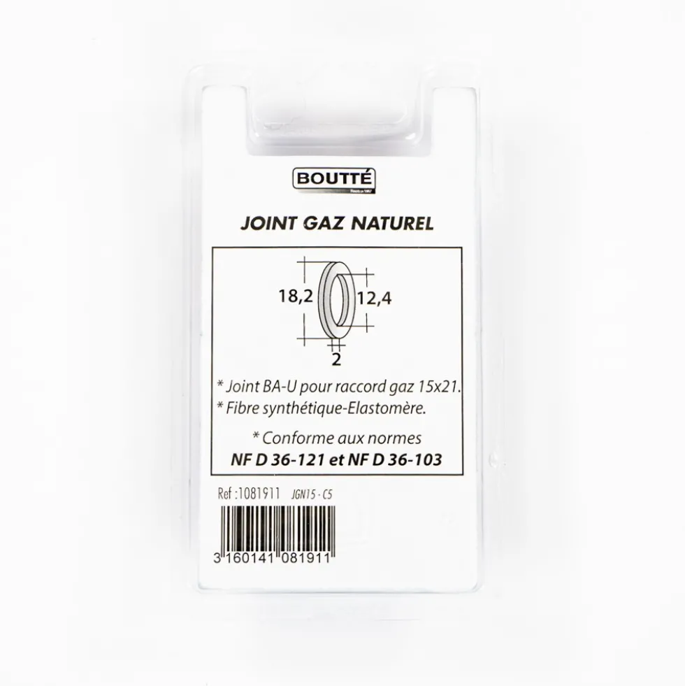 Joints gaz naturel - lot de 5 BOUTTÉ