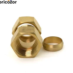 Jonction réduite bague laiton BRICOZOR