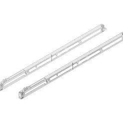 Kit amortisseur pour ferrure de portes coulissantes - meuble Combino HAWA