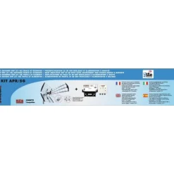 Kit antenne avec préamplificateur UHF LTE-5G + alimentation 24 V EVICOM