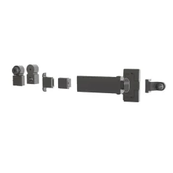Kit arrêt de volet Ellipse® universel avec cale en composite noir sans tringle TORBEL