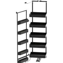 Kit colonne de cuisine Tal Gate Pro Essentio anthracite 1700 à 1950 mm Vauth Sagel