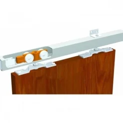 Kit complet pour porte coulissante MA80B rail + garniture - max 80 kg MANTION