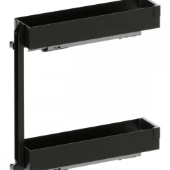 Kit coulissant étroit Sub Slim 90 Essentio anthracite - 512 x 150 mm Vauth Sagel