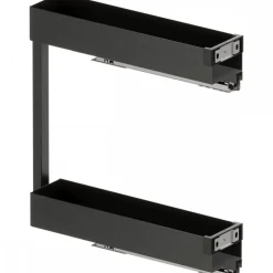 Kit coulissant étroit Sub Slim 90 Essentio anthracite - 512 x 150 mm Vauth Sagel