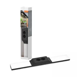 Kit d'éclairage sous-meuble 10W 3000K avec 2 prises et 2 ports USB-C Ledvance