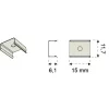 Kit de 6 clips de fixation avec vis pour profilés Lite Track L&S LIGHT