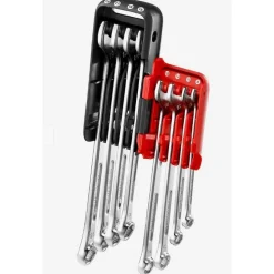 Kit de 8 clés mixtes longues OGV® Grip 441 avec étui JP FACOM