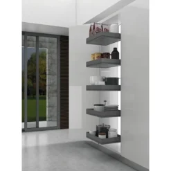 Kit de colonne extractible 860 - 5 paniers Ikona INOXA