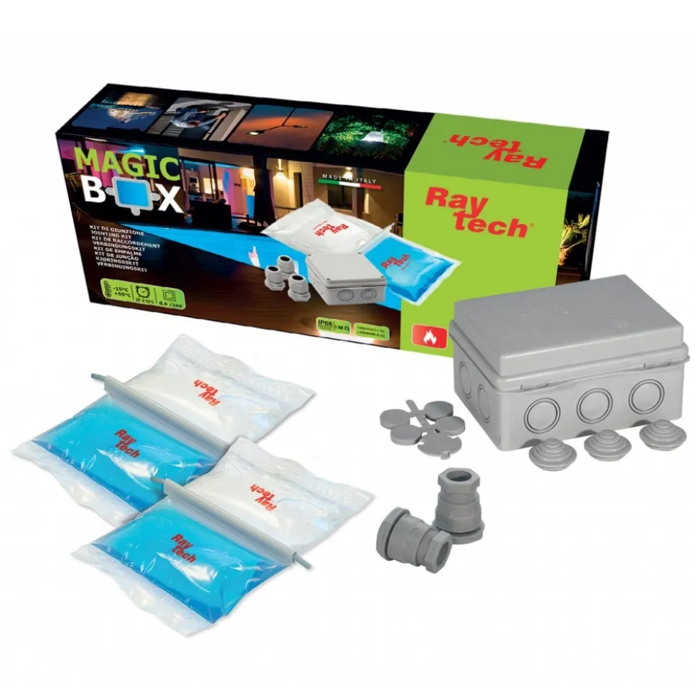 Kit de connexion universel IP68 isolé Magic Box Raytech