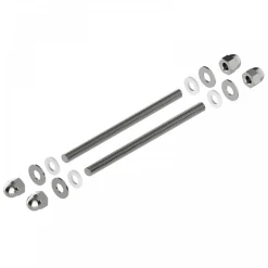 Kit de fixation M6 traversant pour 2 poignées Leviita support verre TIRARD