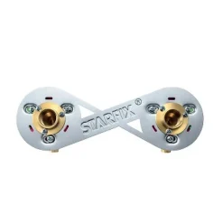 Kit de fixation pour cloison Star Tita-fix - diamètre 16 mm RBM