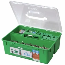 Kit de fixation pro pour terrasse bois exotique - 25 m2 - vis inox A4 SPAX