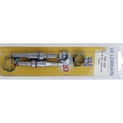 Kit d'embouts mâles rapide oxygène / gaz combustible pour tuyau Ø 10 et 6 mm LE LORRAIN