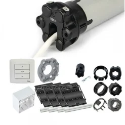 Kit de motorisation pour volet roulant radio Easy - tête étoile NICE
