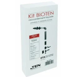 Kit de raccordement façade étanche - diamètre 80/125 - Bioten TEN