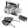 Kit de serrure de meuble monopoint 138 - clés plates GTV