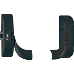 Kit de 2 supports de barre d'antipanique IDEA Barre 2/3 pts non coupe-feu ISEO CITY