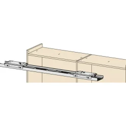Kit ferrures SLIDER M50 FLEX - pour vantail 50 kg largeur max 3200 mm SALICE