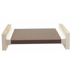 Kit Fixtab 950 pour tablette de largeur maximum 500 mm PRUNIER