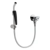 Kit lave bassin 1 douchette 45 °+ 1 flexible + un robinet à clapet mural PRESTO