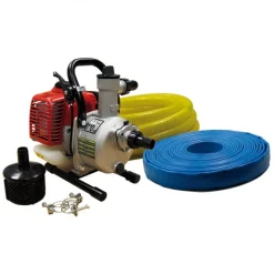 Kit motopompe 2 temps 26cc AT-25 + accessoires CAMPEON