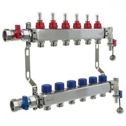 Kit plancher chauffant hydro - Tube multicouche - Surface de 70 m2 John Guest