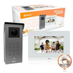 Kit portier vidéo 1 appel avec moniteur vidéo Wifi - Soul Access GOLMAR