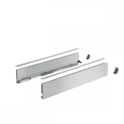 Kit profils côtés AvanTech YOU tiroir simple hauteur 101mm - argent HETTICH