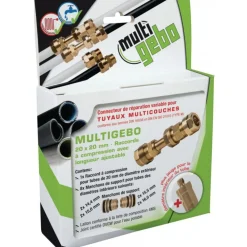 Kit raccord à compression 20 x 20 mm avec longueur ajustable - MultiGebo GEBO