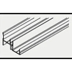 Kit rails pour ferrures portes couliss -meuble Combino 65H et 80H FS HAWA