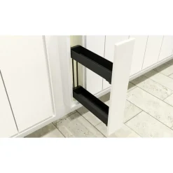 Kit rangement coulissant pour meuble bas K-Line 15 3D-X largeur 150 mm KESSEBÖHMER