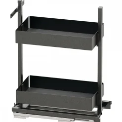Kit rangement de placard coulissant Sub Larder Essentio anthracite Vauth Sagel