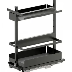 Kit rangement de placard coulissant Sub Larder Cook Essentio anthracite Vauth Sagel