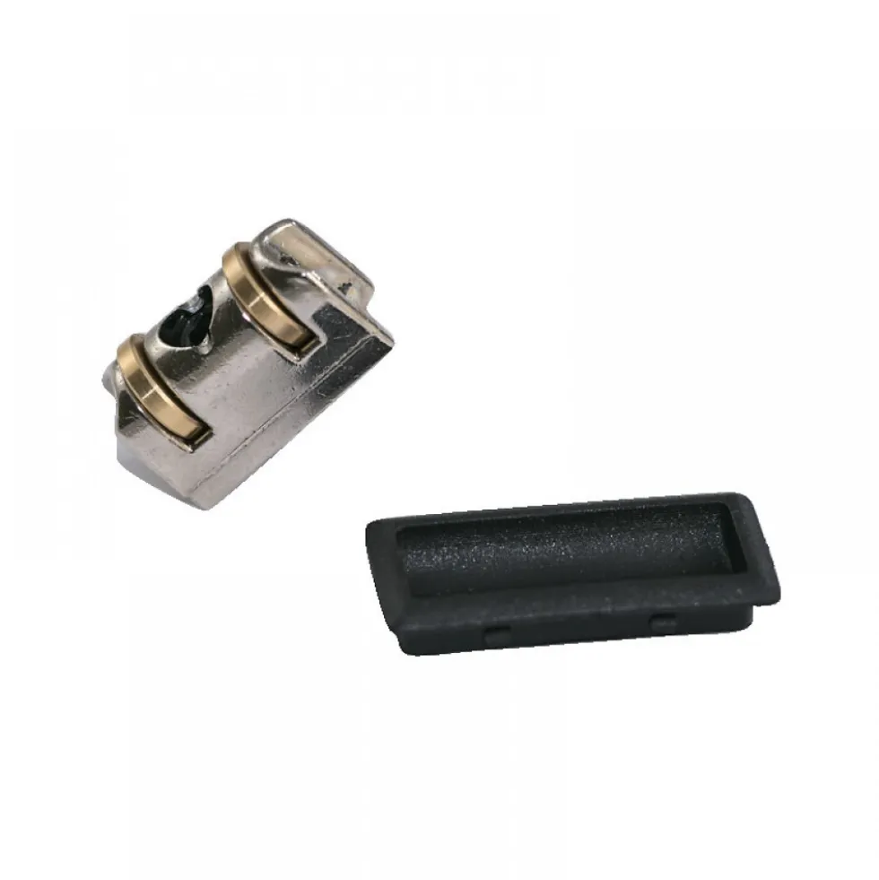 Kit rouleau pour serrure à larder - gâche + rouleau + adaptateur nylon GNS