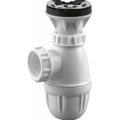 Kit siphon et bonde pour évacuation urinoir VALENTIN