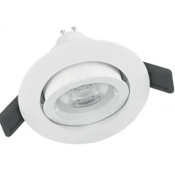 Kit spot LED GU10 - 8,3 W - orientable et dimmable - Recess Ledvance