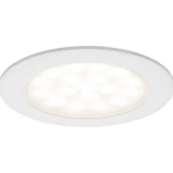 Kit 2 spots encastrés LED - 2,5 W - pour meubles PAULMANN