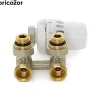 Kit thermostatique avec tête RA et raccord en H type RLV-KB - React™ DANFOSS