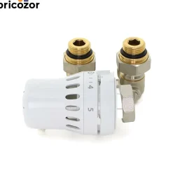 Kit thermostatique avec tête RA et raccord en H type RLV-KB - React™ DANFOSS