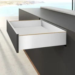 Kit tiroir profils paroi fine AvanTech YOU - hauteur 139 mm - blanc HETTICH