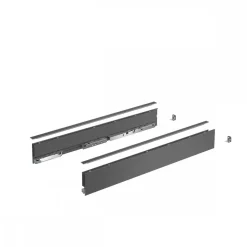 Kit tiroir simple sous four - hauteur 77 mm - AvanTech YOU - anthracite HETTICH